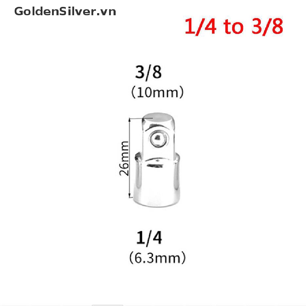 Đầu Chuyển Đổi Ổ Đĩa 3 / 8 &quot;Sang 1 / 4&quot; 1 / 2 inch Tiện Dụng