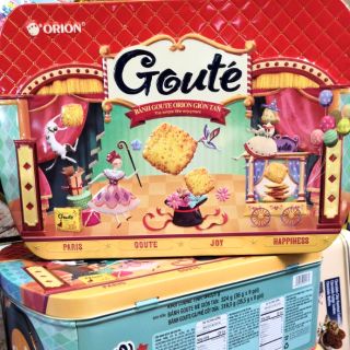 BÁNH TẾT HỘP NHẠC ORION GOUTE bản đặc biệt 644g