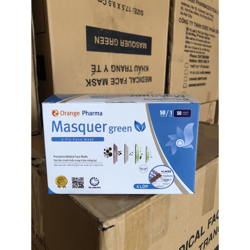 HỘP 50 CHIẾC KHẨU TRANG Y TẾ 4 LỚP [ GIÁ SỈ ] | BigBuy360 - bigbuy360.vn