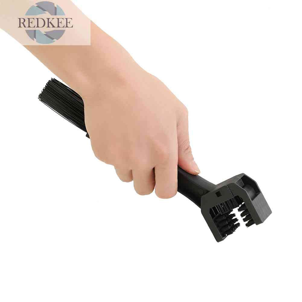 Bàn Chải Làm Sạch Xích Xe Đạp Leo Núi 2 Loại Bằng Nhựa