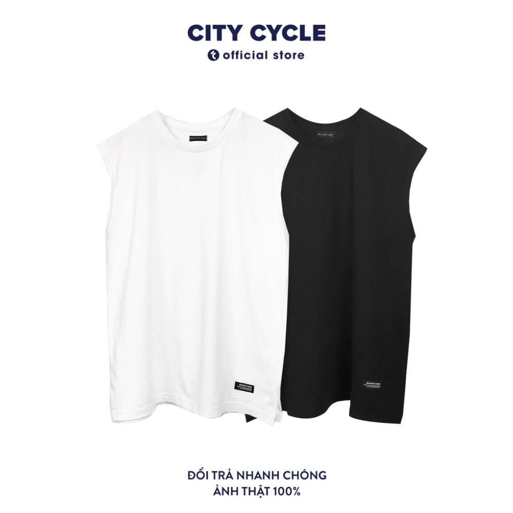 Áo tanktop oversize trơn City Cycle áo ba lỗ nam nữ unisex form rộng Local Brand ❕
