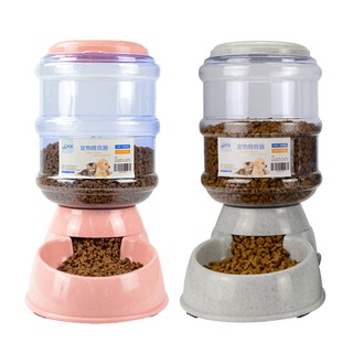 BÁT ĂN, BÌNH NƯỚC TỰ ĐỘNG CHO CHÓ MÈO, KÍCH THƯỚC LỚN 3,8L