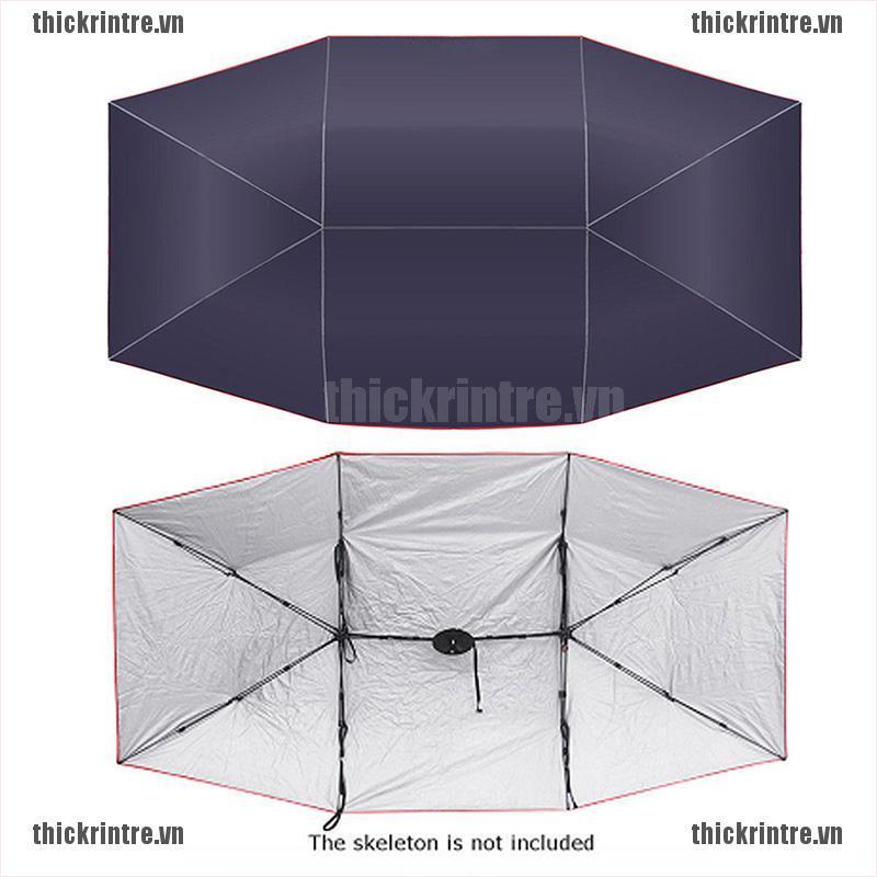 <Hot~new>Universal Car Sun Shade Umbrella Cover Tent Cloth UV Protect Waterproof 4X2.1M