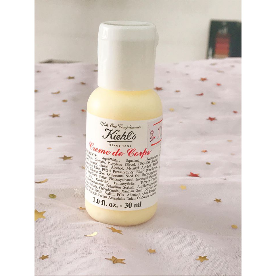 [AUTH 1000%] Mini Kem Dưỡng Thể Kiehl’s Creme De Corps