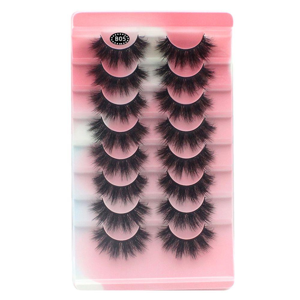 Lông Mi Giả 4D Dài Tự Nhiên Làm Từ Lông Chồn Mềm Mịn