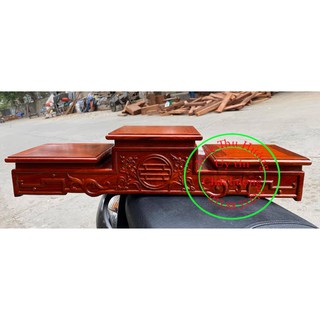 Tam sơn gỗ hương Đế tam kê bát hương Tam cấp thờ