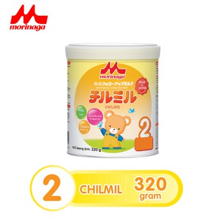 [Giá dùng thử] Sữa Morinaga số 2 (Chilmil) thêm dưỡng chất mới phát triển toàn diện- hộp 320g tách đai