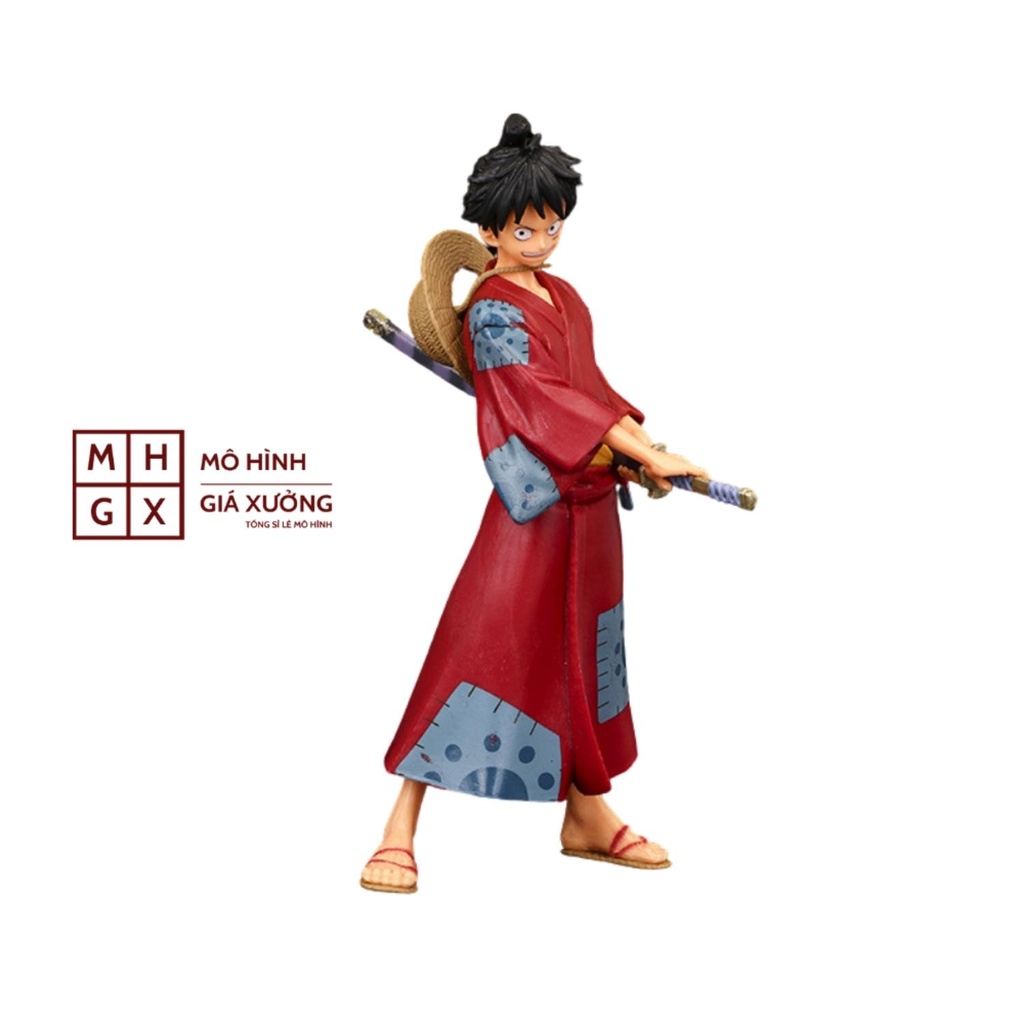 Mô hình One Piece Luffy ở wano quốc  cao 17cm , figure one piece monkey d.luffy , mô hình giá xưởng