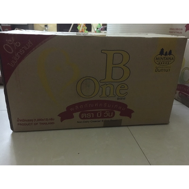 1 Thùng Bột Kem Béo Pha Trà Sữa Thái Lan B one/ Bột Sữa béo Bone 1Kg