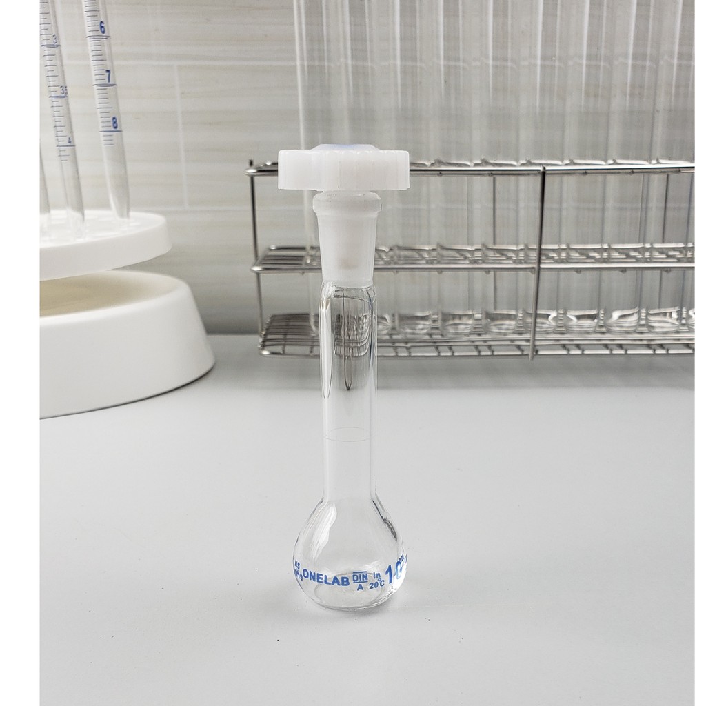 BÌNH ĐỊNH MỨC TRẮNG  10ml, 25ml, 50ml, 100ml, 250ml, 500ml, 1000ml Volumetric Flasks