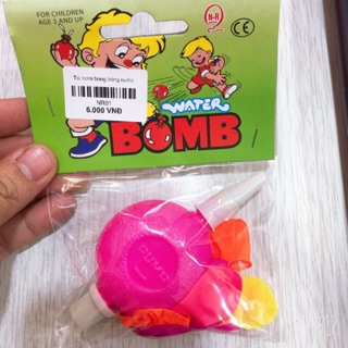 Túi đồ chơi bơm bong bóng nước y hình dành cho bé NR01 NR01