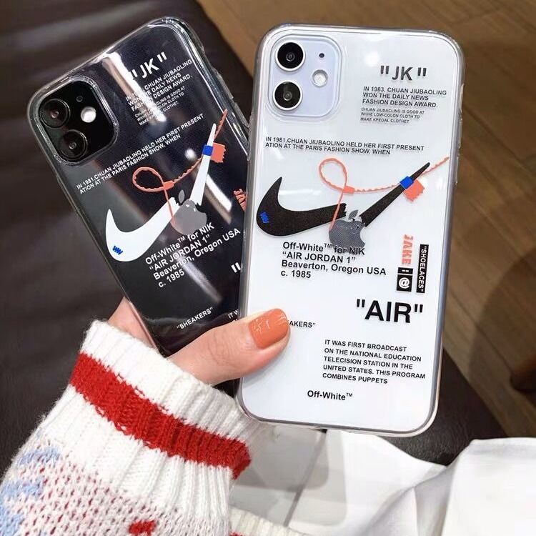 AIR off-white label high quality Phone Case iPhone 11 X 6 6s 7 8 Plus Xs Max Xr fashion Soft Cover | BigBuy360 - bigbuy360.vn