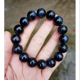 Vòng tay đá mắt hổ xanh đen