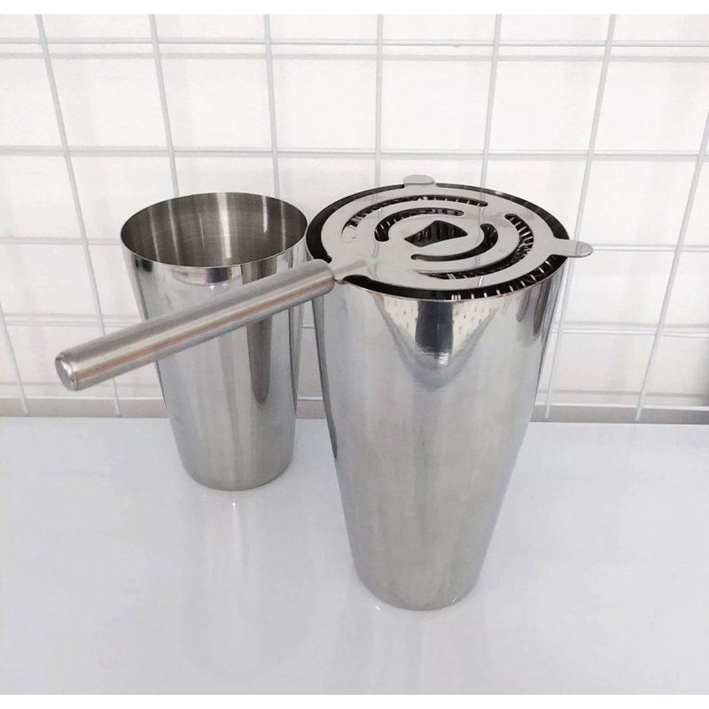 Dụng Cụ Chặn Đá Inox - Rây Lược Đá Inox - Strainer Inox Pha Chế