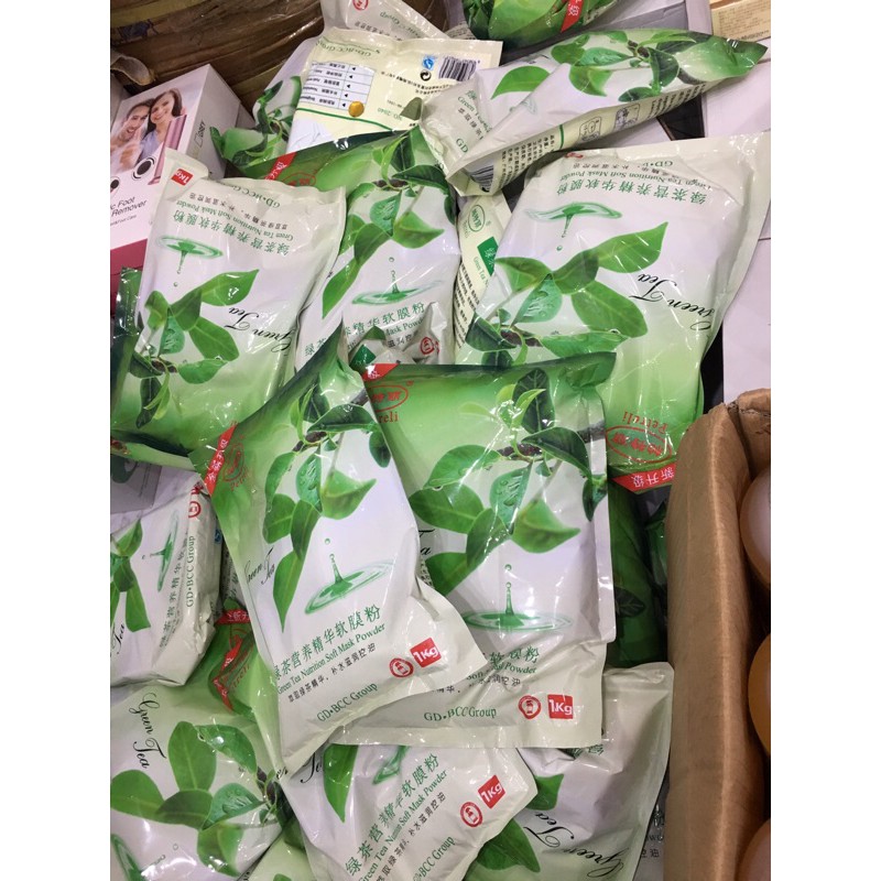 Bột đắp mặt trà xanh trắng mịn da | BigBuy360 - bigbuy360.vn