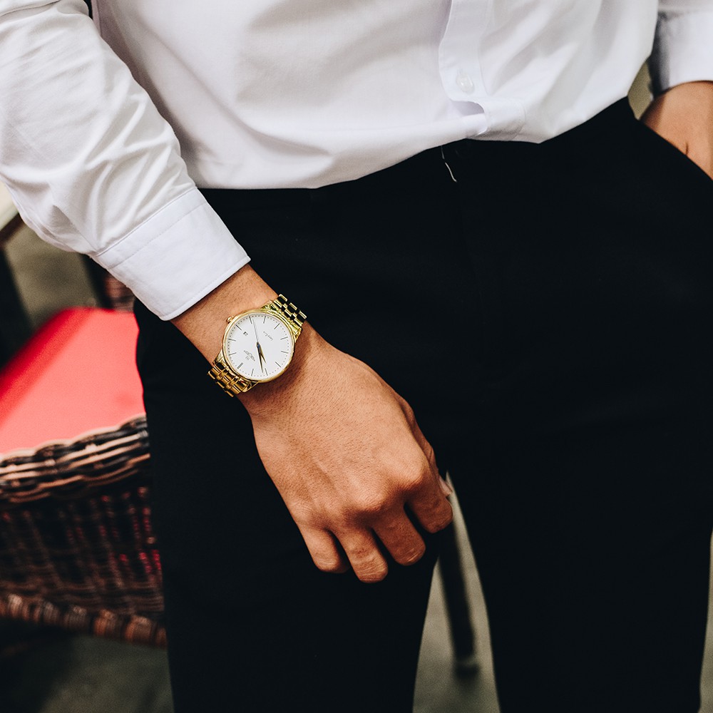 Đồng hồ nam SRWATCH Timepiece TE SG1079.1402TE mặt kính Sapphire chống trầy chống nư