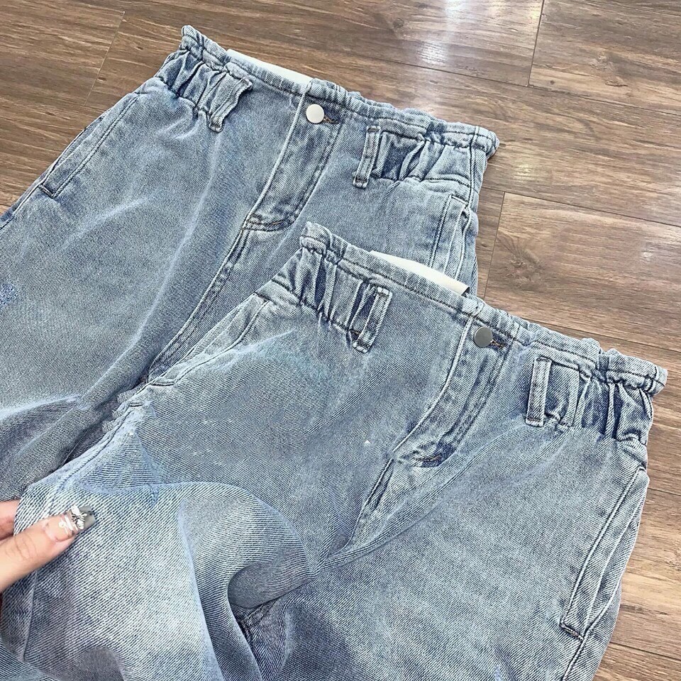 FS50K_Quần Jeans Nữ Lưng Thun Cao Cấp OHS548 | BigBuy360 - bigbuy360.vn