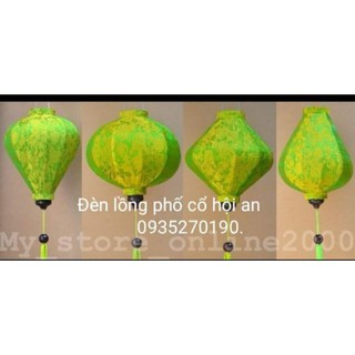 Đèn lồng hội An vải gấm size 30