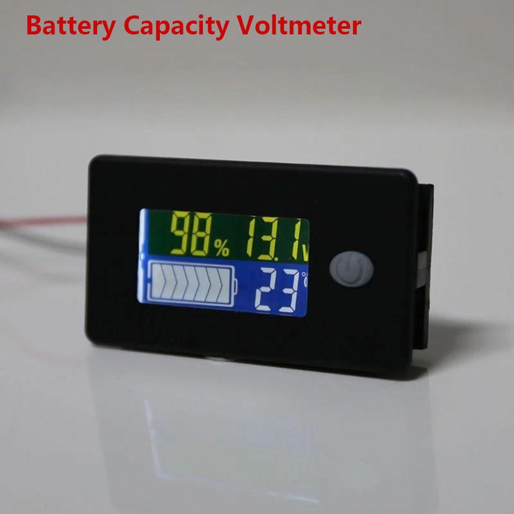 Vôn Kế Đo Dung Lượng Pin 12V 24V 36V 48V 60V 72V Chuyên Dụng