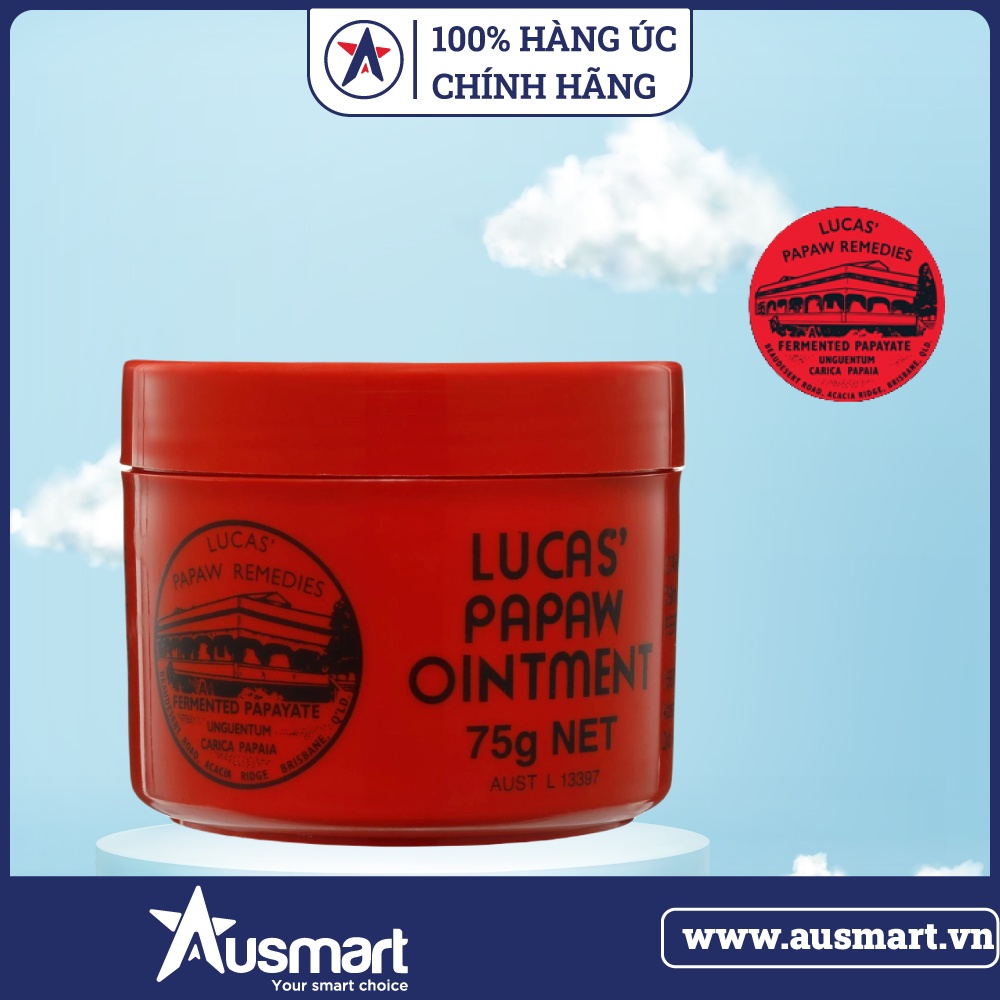 Kem đa năng đu đủ Lucas’ Papaw Ointment 75g