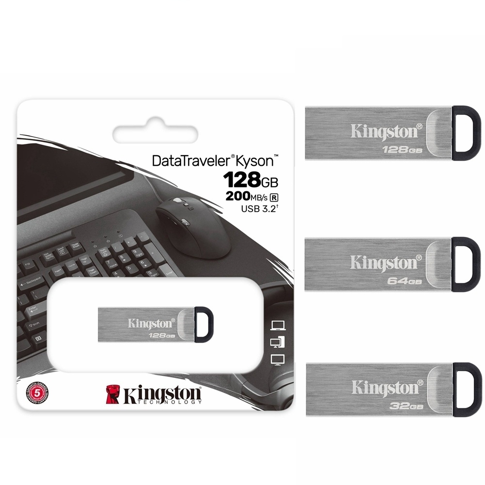 USB Kingston DT - KYSON 64GB - USB 2.0 - Hàng nhập khẩu - BH 5 Năm