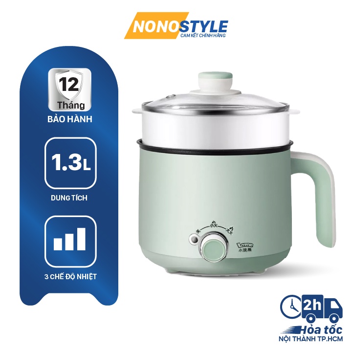 Nồi điện mini đa năng HM-60C Lotor (1,3L) - BH 12 THÁNG