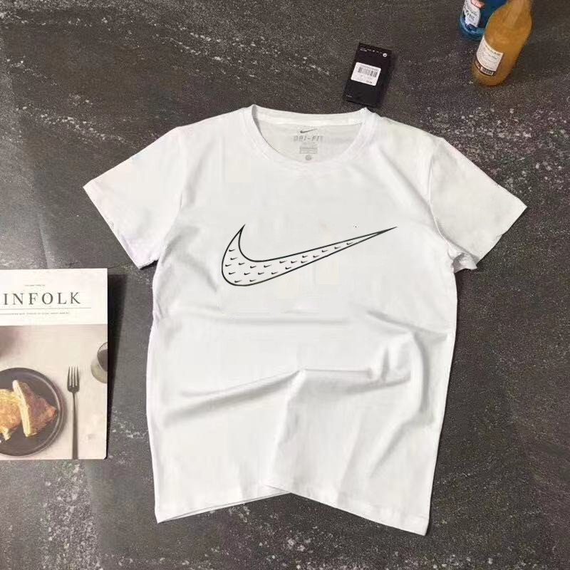 Áo Thun Tay Ngắn Cổ Tròn In Logo Nike Dành Cho Nam