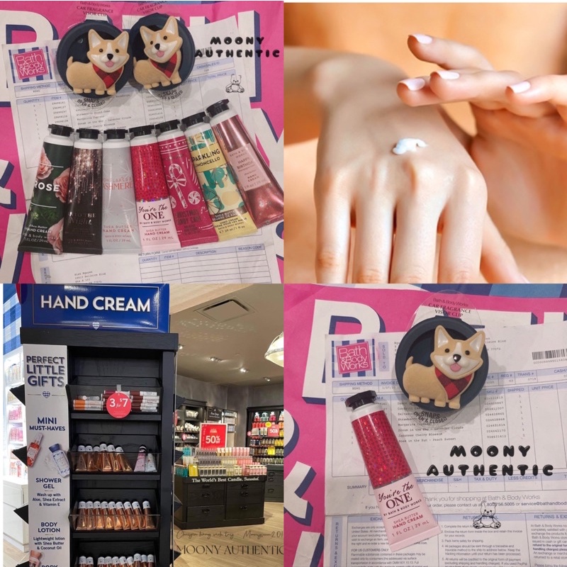 Handcream kem dưỡng da tay Bath and Body Works kem dưỡng mờ thâm giảm chai sần sáng da tay