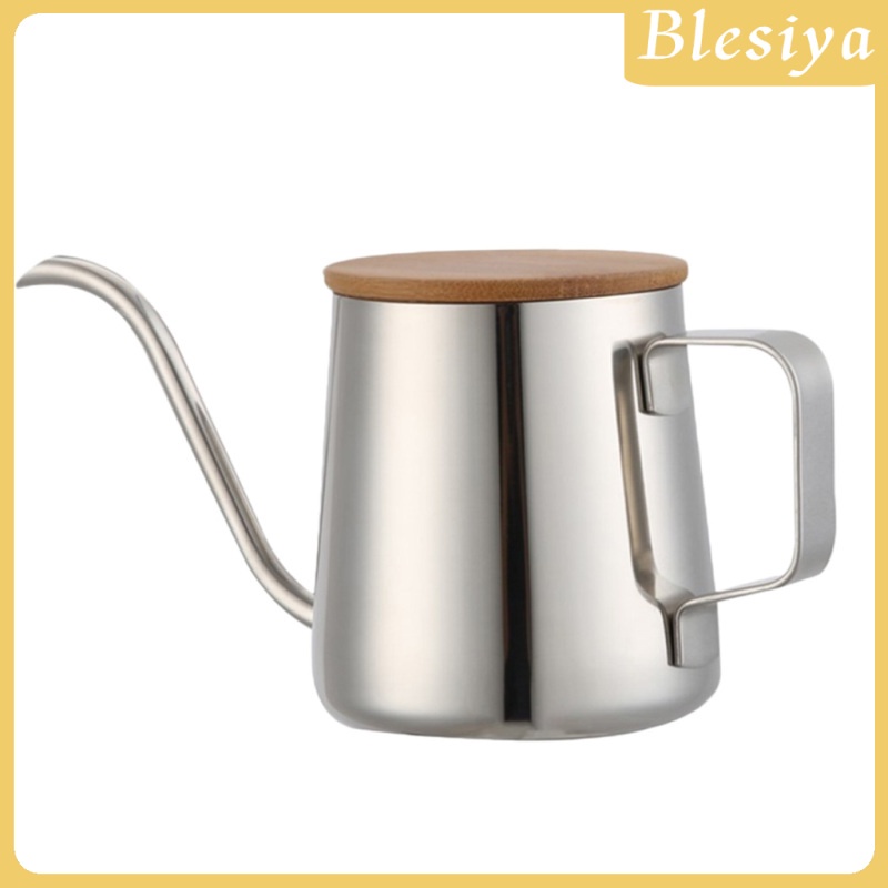 Ấm Pha Trà / Cà Phê Cổ Ngỗng Bằng Thép Không Gỉ 250ml