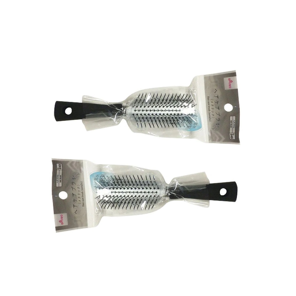 Daiso lược chải tóc kim loại