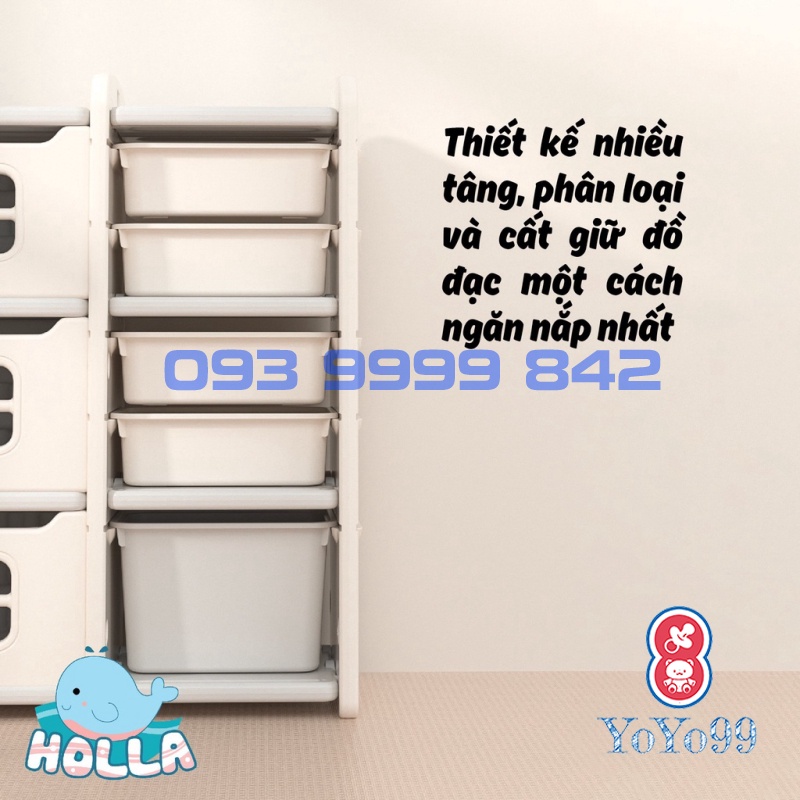Kệ đựng đồ chơi hình xe lửa HOLLA