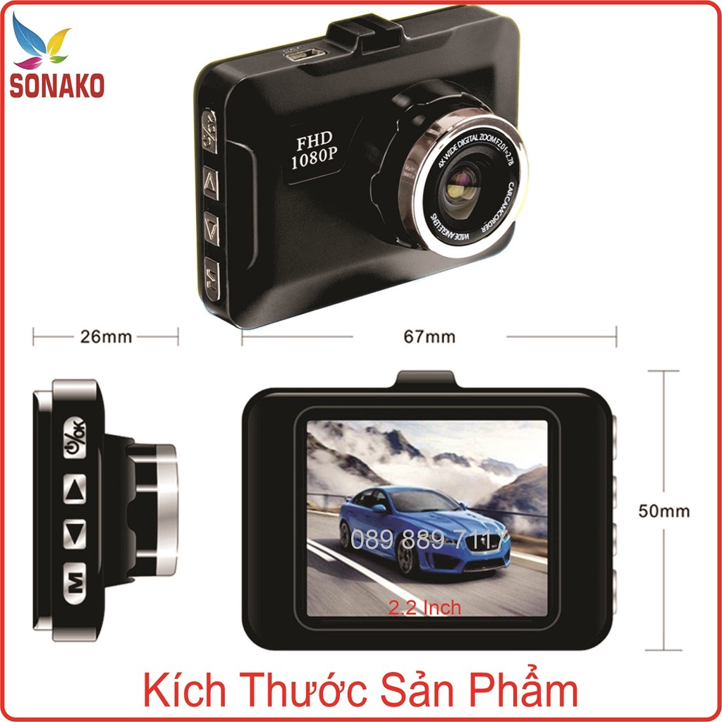 Camera Hành Trình Ô Tô Q2- Sonako