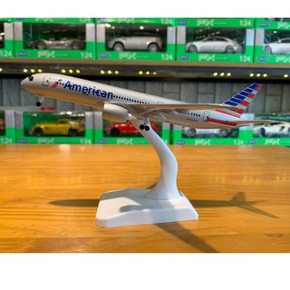 [FREESHIP] Mô hình trưng bày máy bay Boing777 American Airlines 20cm hãng Aircraft Model