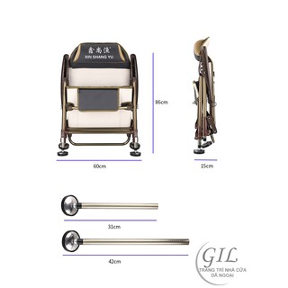 GHẾ NGỒI CÂU CÁ CAO CẤP 17