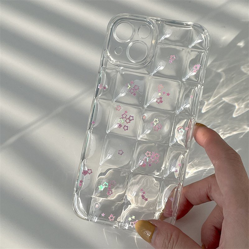 ỐP IPHONE FULL VIỀN PINKY NGÔI SAO