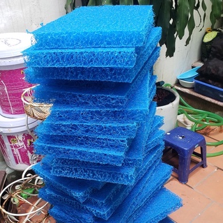 Bùi nhùi không keo Jmat AC cỡ 20x10cm đến 30x30cm làm sạch nước bể cá cảnh