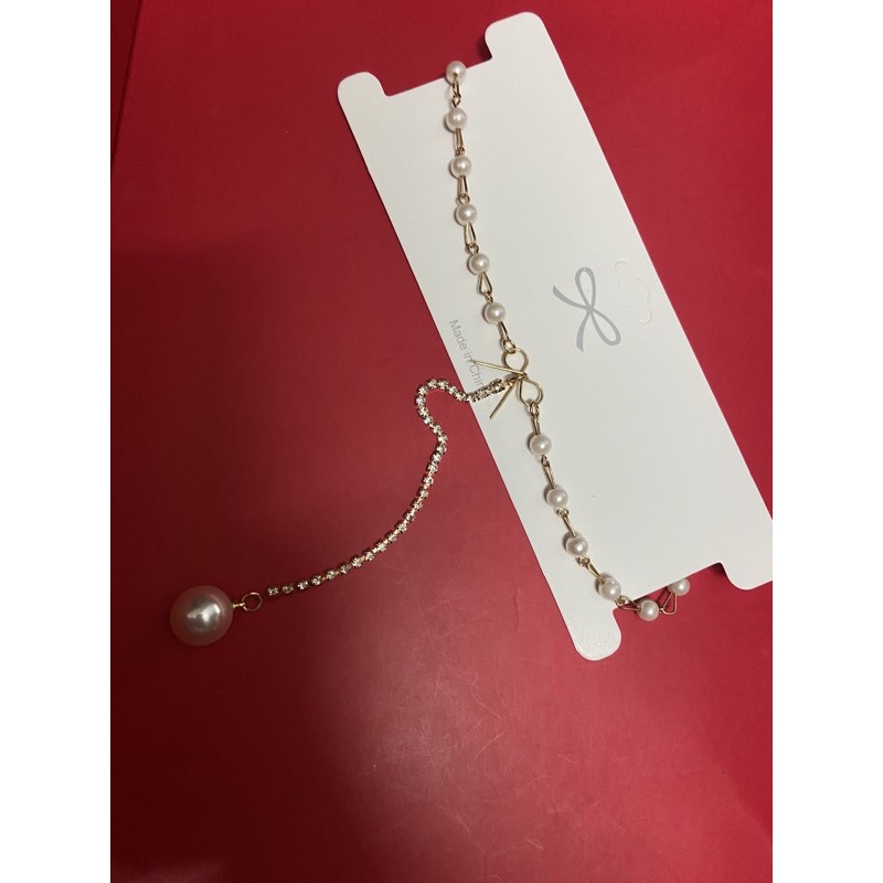 Vòng cổ đính đá lấp lánh hình nơ