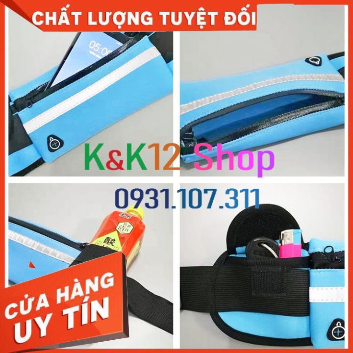 Túi bao tử. Túi đeo thể thao chạy bộ tiện lợi. Túi  thể thao đeo hông chống nước, túi đeo eo đựng điện thoại.