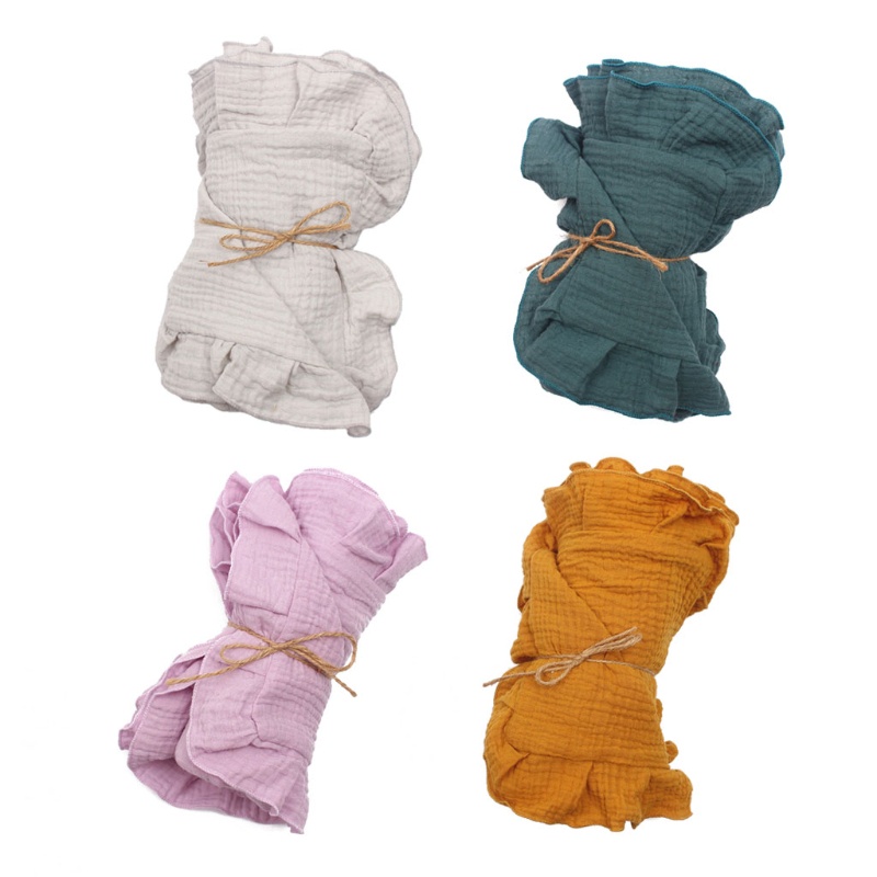 Chăn Quấn Em Bé Chất Liệu Cotton Tiện Dụng