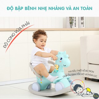 Ngựa bập bênh cho bé Holla 3 in 1