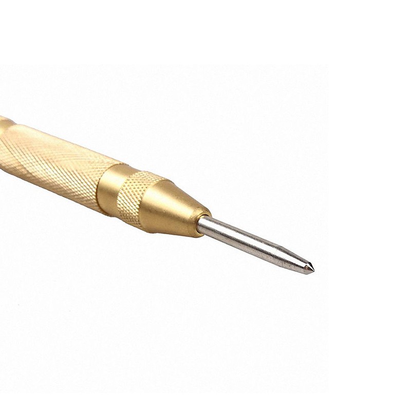 Dụng cụ đục lỗ tự động 5" màu vàng mới
