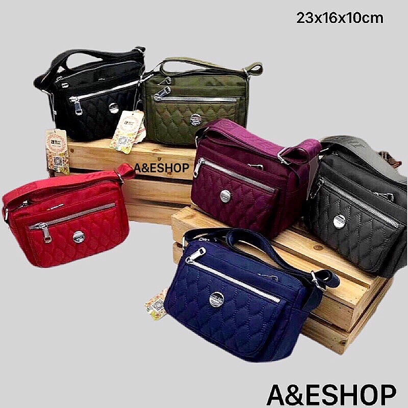 Túi Xách Nữ Đeo Chéo Vải Dù Cao Cấp Túi Vải Dù Nhập Khẩu - A&ESHOP 9908