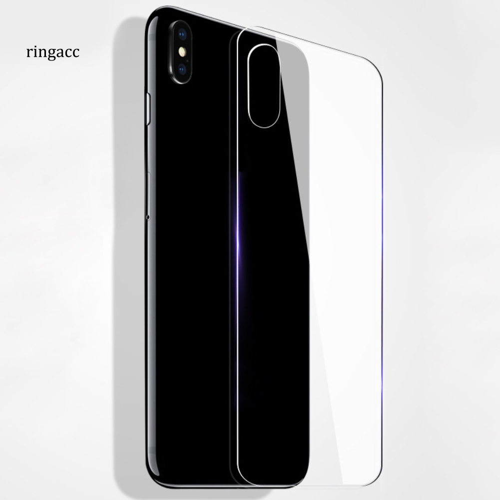 Set 2 kính cường lực trước sau RGA cho iPhone 6 7 8 Plus XR XS Max