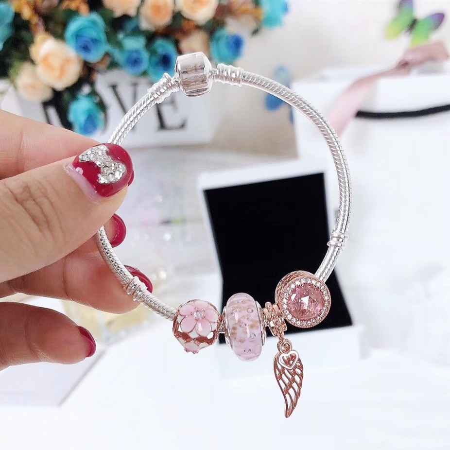 Vòng Bạc S925 ALE Cao Cấp - Vòng Charm Bạc Chuẩn S925 - Mã sản phẩm VONGBAC_DN186