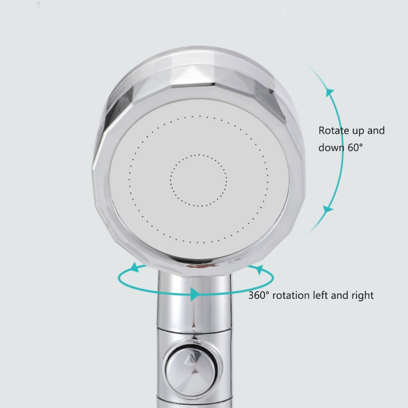 Vòi Hoa Sen Cầm Tay Có Thể Xoay 360 Độ Tiện Dụng Cho Nhà Tắm
