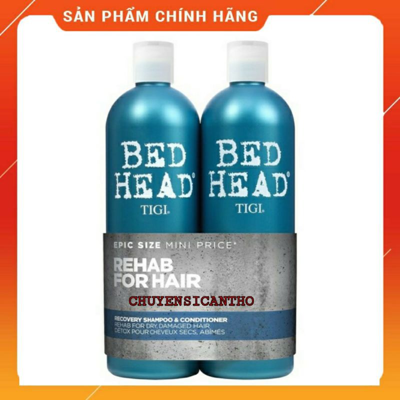 Dầu Gội Tigi Xanh Dương Dành Cho Tóc Khô Xơ Rối