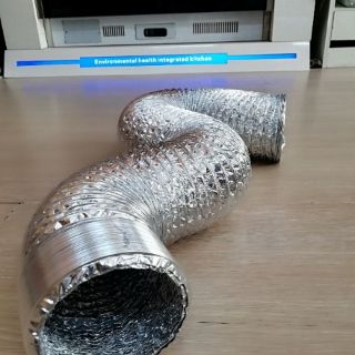 Ống bạc máy hút mùi D200mm x 10m