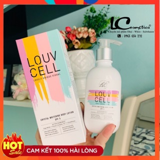 Kem dưỡng trắng da body Louv Cell 250ml