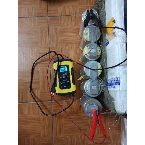 Combo 6 siêu tụ Maxwell 2.7V 3000F của Mỹ, dùng chế khởi động oto, khởi động máy phát điện, động cơ lớn