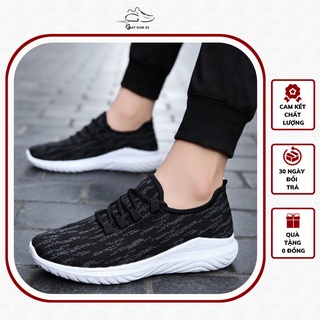 Giày thể thao sneaker nam D63, phong cách trẻ trung năng động, đế cao su non đi cực êm
